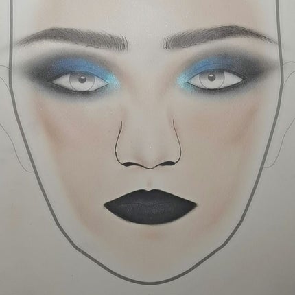 沖野洋子 on LIPS 「自分でfacechartを学ぶ..」(1枚目)