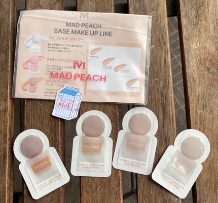 マッドピーチ スタイルフィットファンデーション/MAD PEACH/リキッドファンデーションを使ったクチコミ(1枚目)