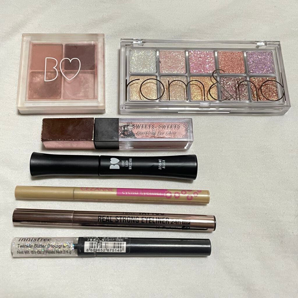 スパークリングアイグロス/スウィーツ スウィーツ/リキッドアイシャドウを使ったクチコミ(5枚目)