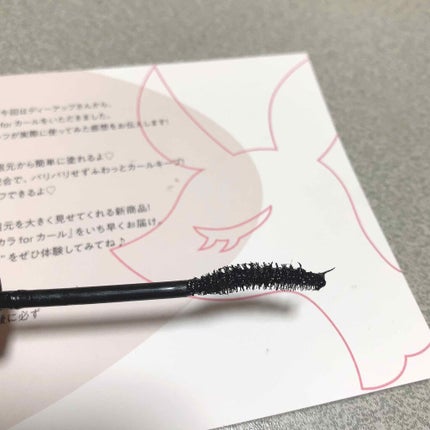 パーフェクトエクステンション マスカラ for カール/D-UP/マスカラを使ったクチコミ(2枚目)