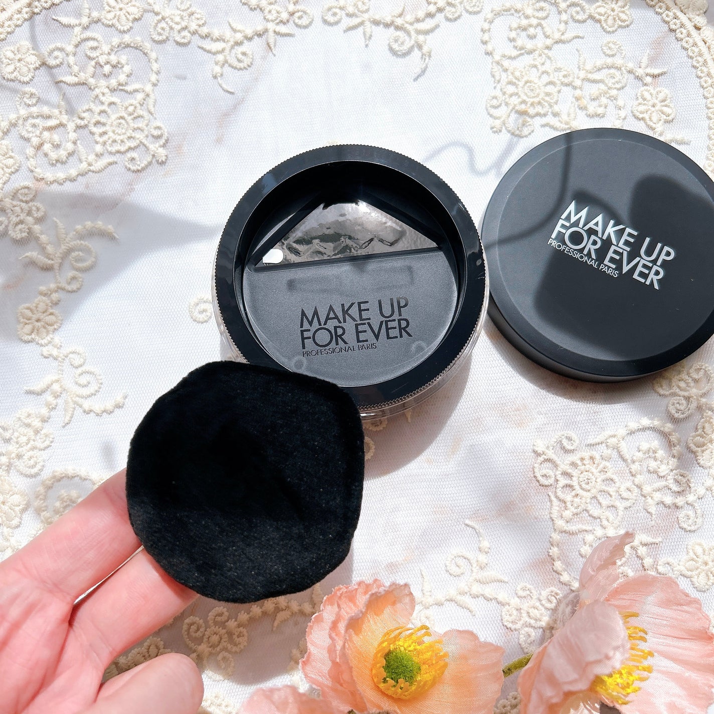 HD スキン セッティングパウダー/MAKE UP FOR EVER/ルースパウダーを使ったクチコミ(3枚目)