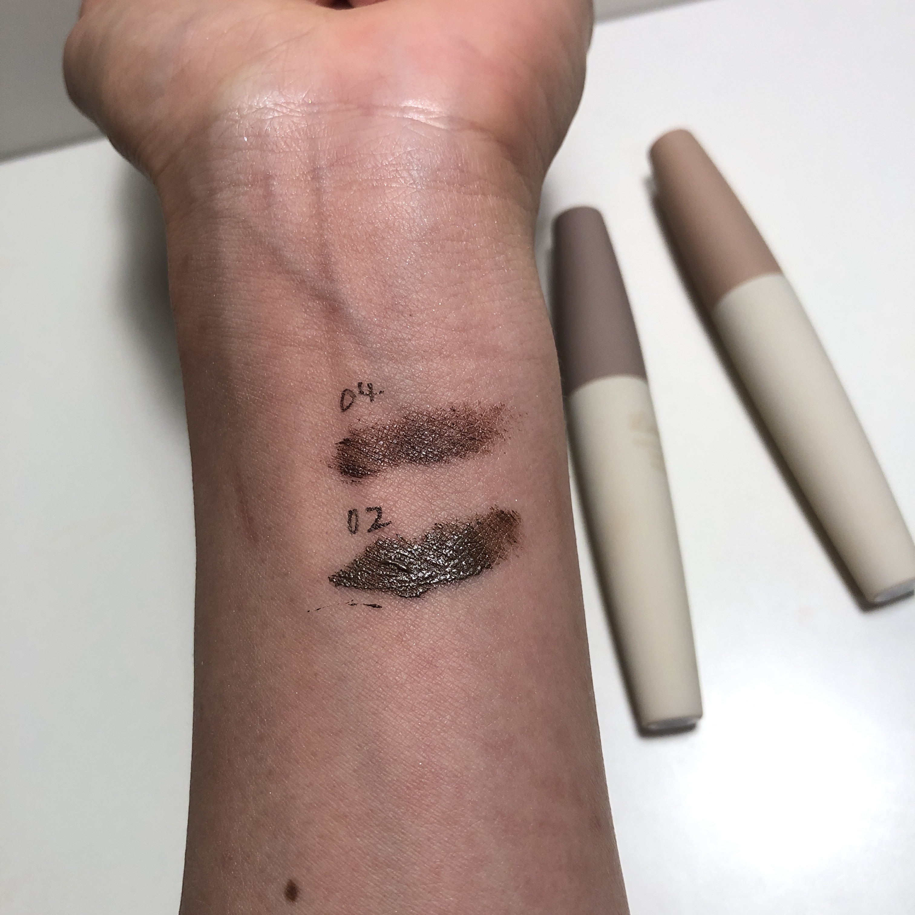 アイブロウマスカラ 02ラテブラウン/Linoue/眉マスカラを使ったクチコミ（2枚目）