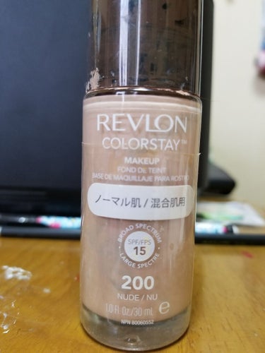 カラーステイ メイクアップ/REVLON/リキッドファンデーションを使ったクチコミ（1枚目）