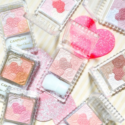 グロウフルールチークス/キャンメイク/パウダーチークを使ったクチコミ(1枚目)