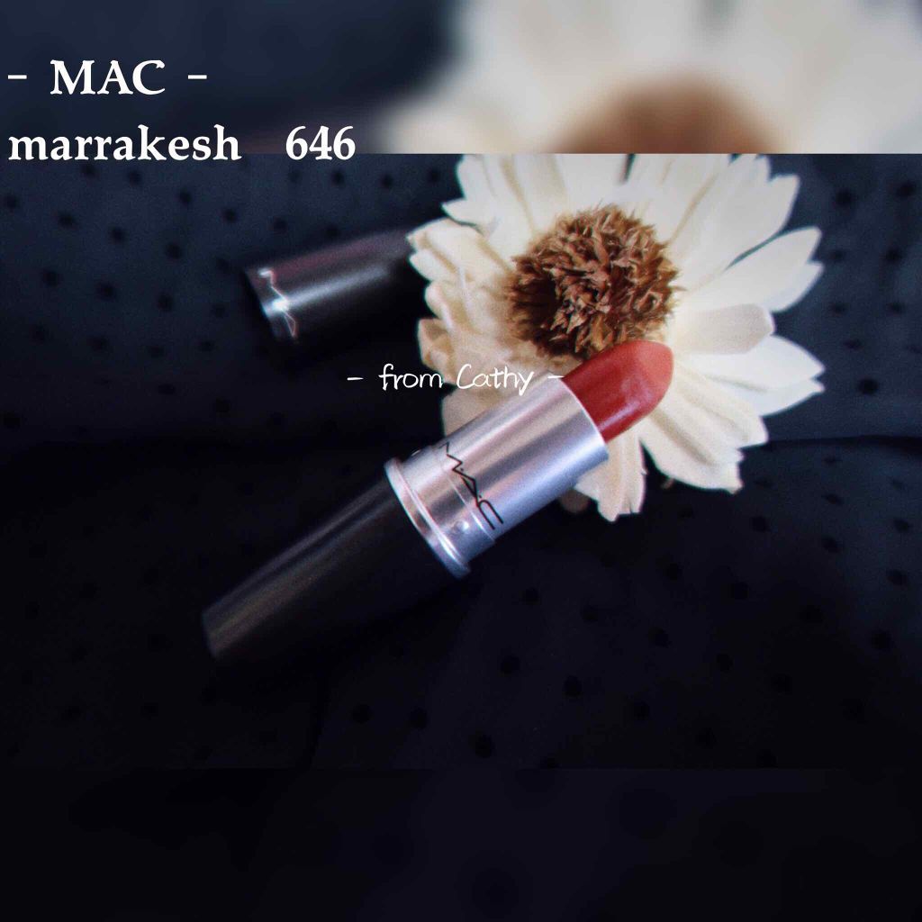 リップスティック/M・A・C/口紅を使ったクチコミ(3枚目)