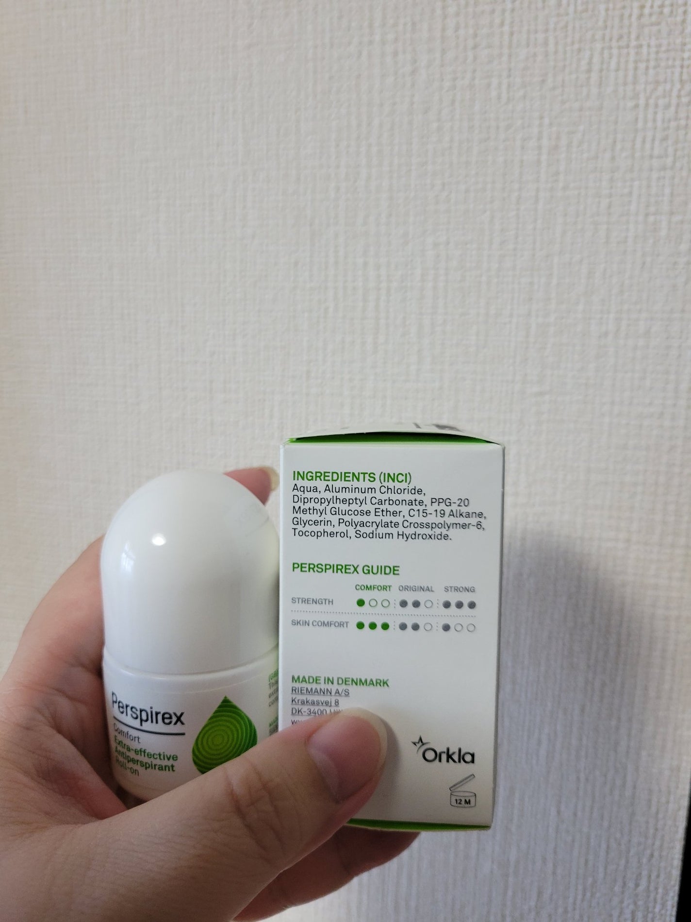 パースピレックス コンフォート/Perspirex/デオドラント・制汗剤を使ったクチコミ(2枚目)