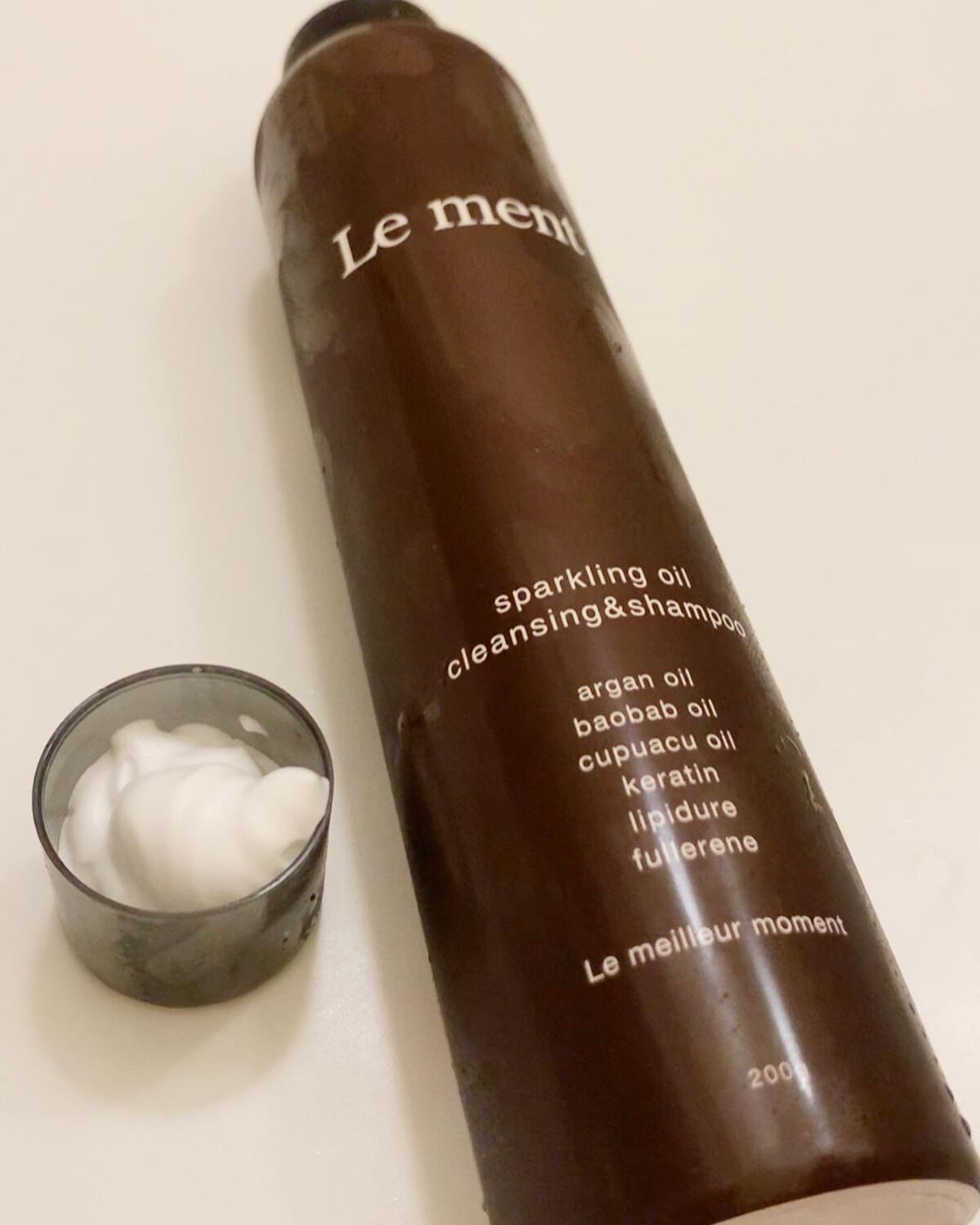 ルメント スパークリングオイル クレンジング&シャンプー/Le ment/市販シャンプーを使ったクチコミ（3枚目）