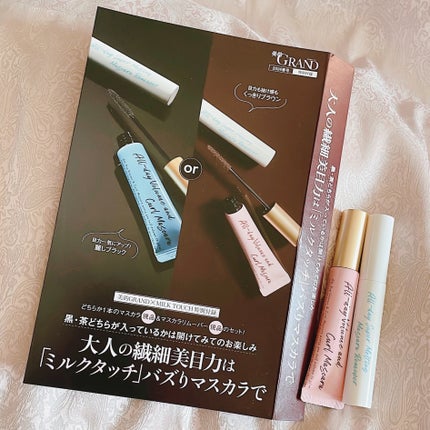 オールデイ ボリュームアンドカールマスカラ/Milk Touch/マスカラを使ったクチコミ(6枚目)