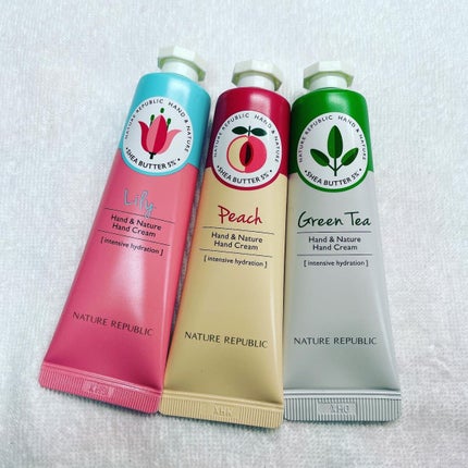 ハンドクリーム(グリーンティー) /ネイチャーリパブリック/ハンドクリームを使ったクチコミ(1枚目)