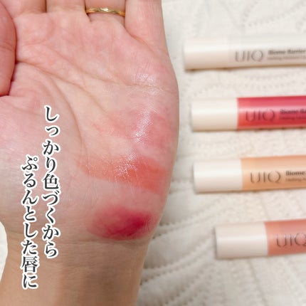 バイオームバリアメルティングモイスチャーリップバーム/UIQ/リップバームを使ったクチコミ(4枚目)