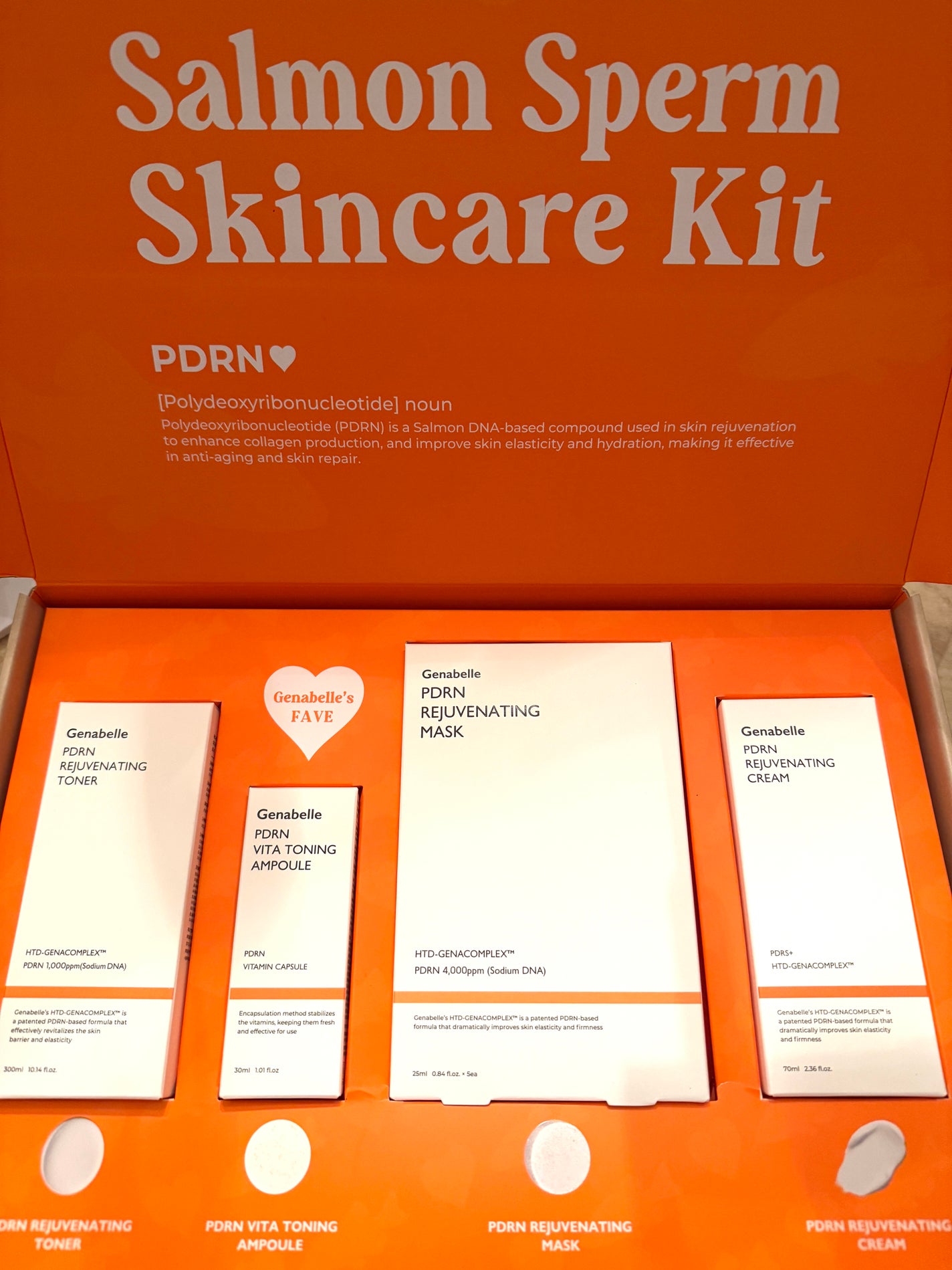 PDRNリジュビネイティングクリーム/Genabelle/フェイスクリームを使ったクチコミ(1枚目)