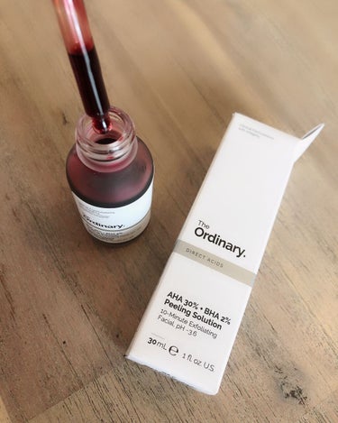 AHA 30% + BHA 2% Peeling Solution/The Ordinary/ピーリングを使ったクチコミ（3枚目）