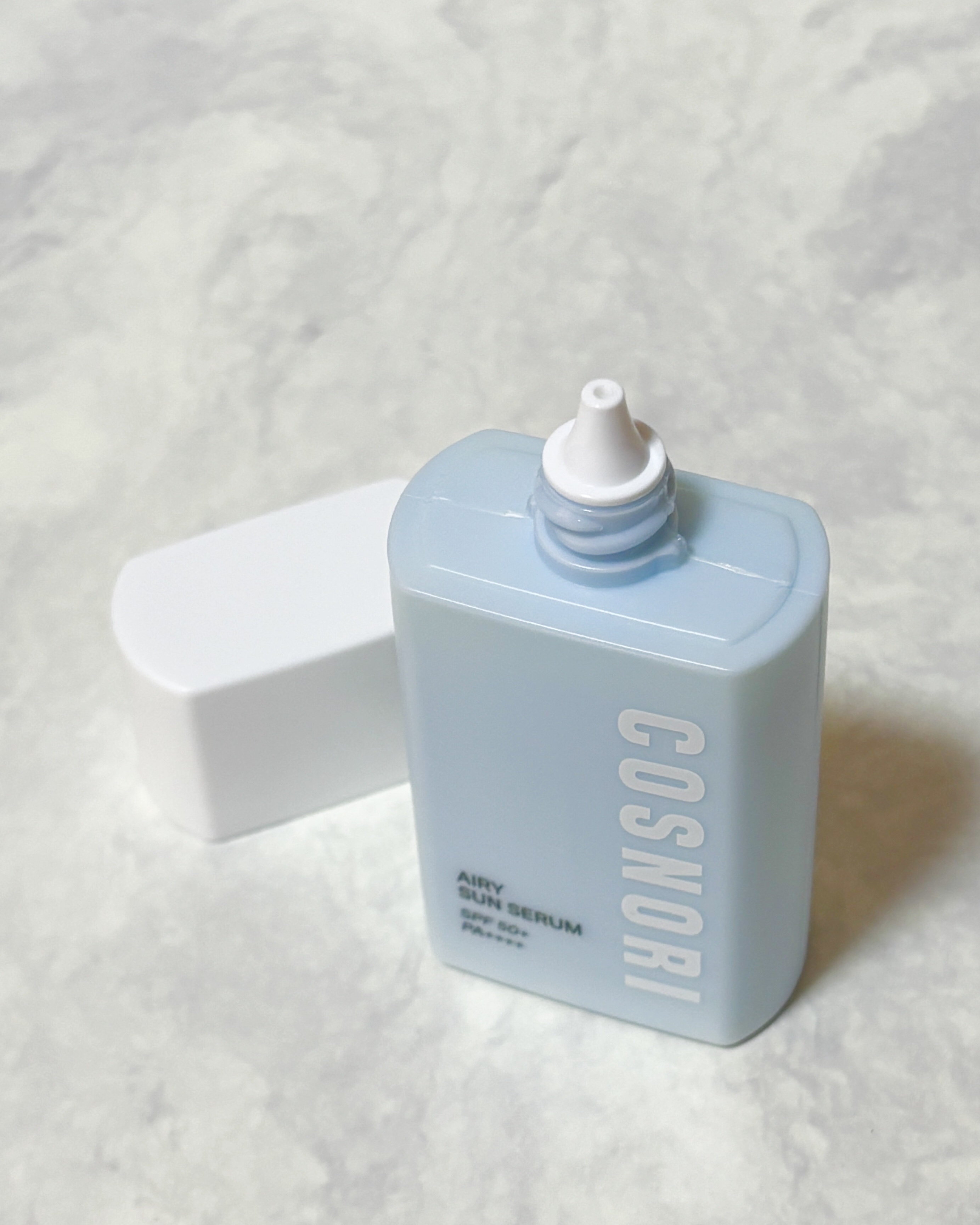 エアリーサンセラム/COSNORI/日焼け止めローションを使ったクチコミ（2枚目）