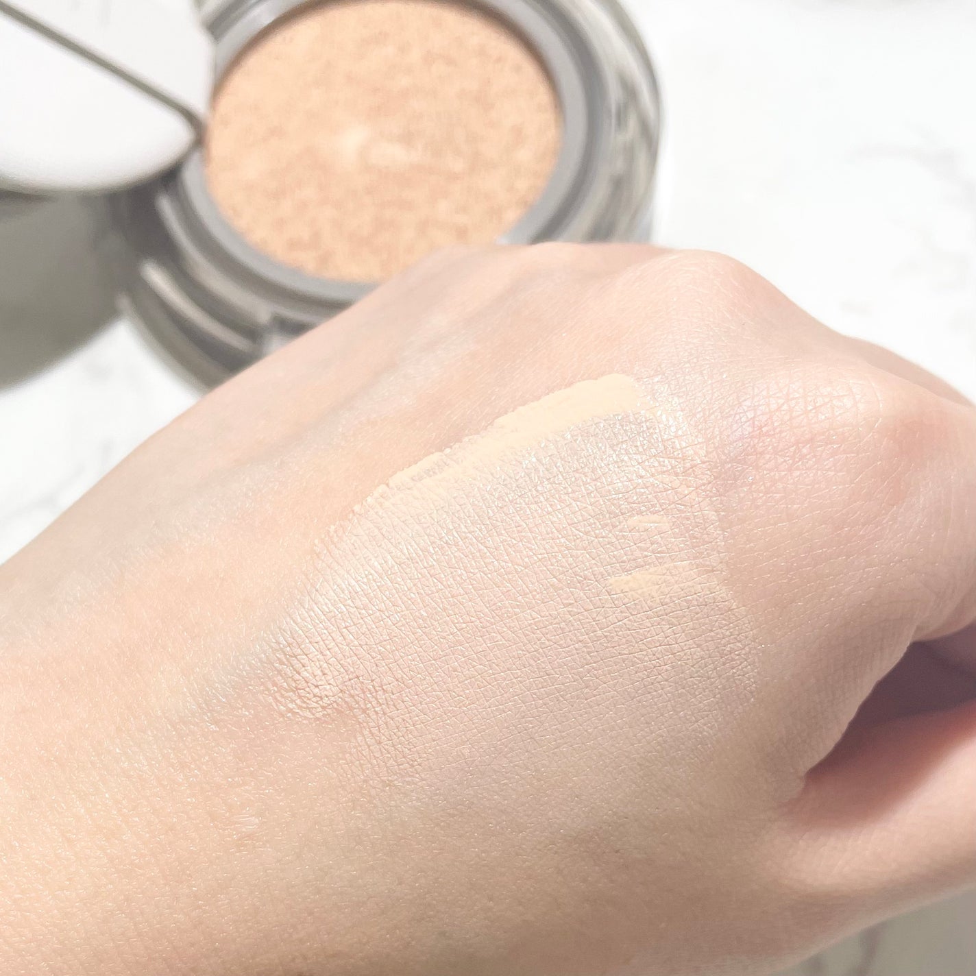 ブラーカバークッション/LUNA/クッションファンデーションを使ったクチコミ(4枚目)