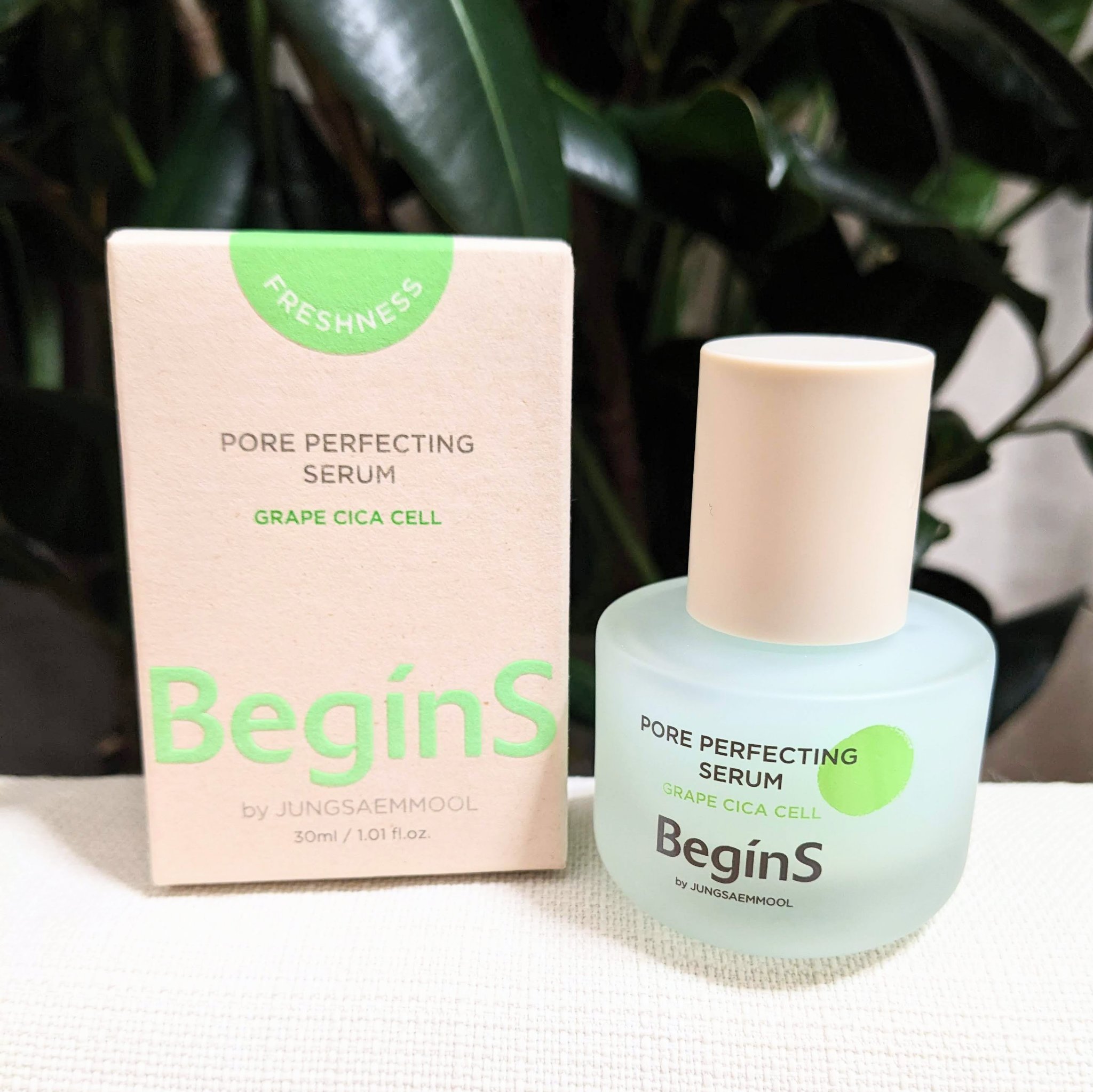 Pore Perfecting Serum/BeginS by JUNGSAEMMOOL/美容液を使ったクチコミ（2枚目）