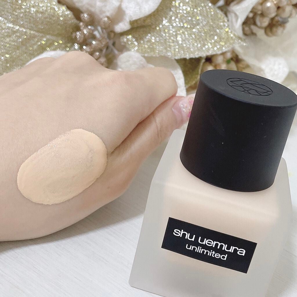 (旧)アンリミテッド ラスティング フルイド/shu uemura/リキッドファンデーションを使ったクチコミ(3枚目)