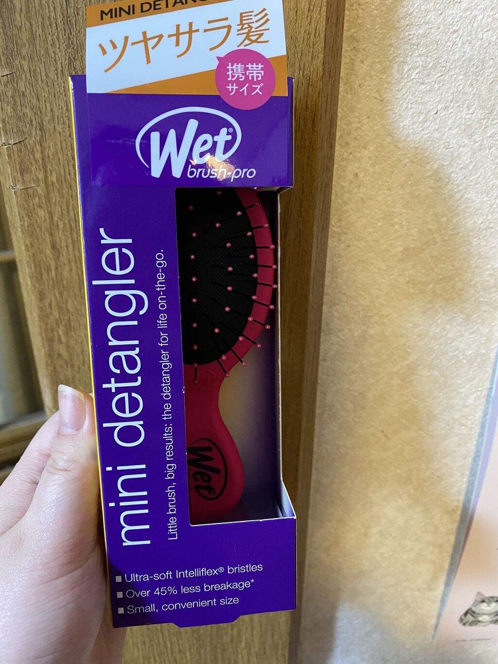ウエットブラシ リルディタングラー パンチーピンク/ウェットブラシ/ヘアブラシを使ったクチコミ（1枚目）