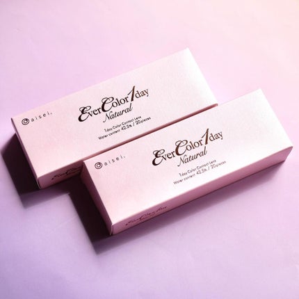 エバーカラーワンデー ナチュラル/エバーカラー/ワンデー(1DAY)カラコンを使ったクチコミ(2枚目)