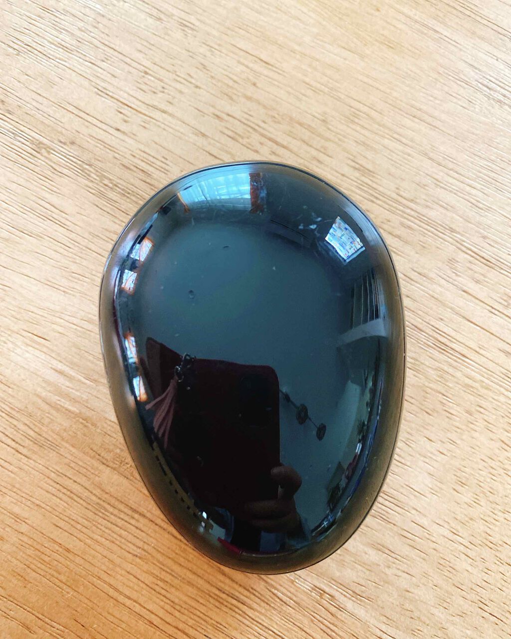 立体ブラシ(たまご型)/DAISO/ヘアブラシを使ったクチコミ（2枚目）