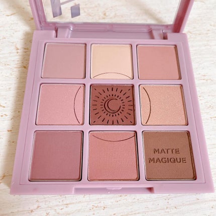 マイフェイブムードアイパレット 9カラー/HOLIKA HOLIKA/アイシャドウパレットを使ったクチコミ(7枚目)