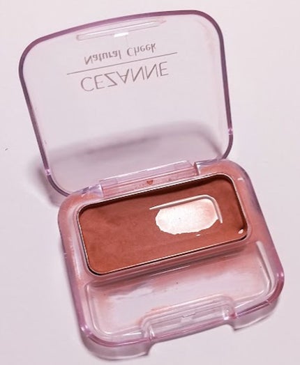 ナチュラル チークN/CEZANNE/パウダーチークを使ったクチコミ(1枚目)