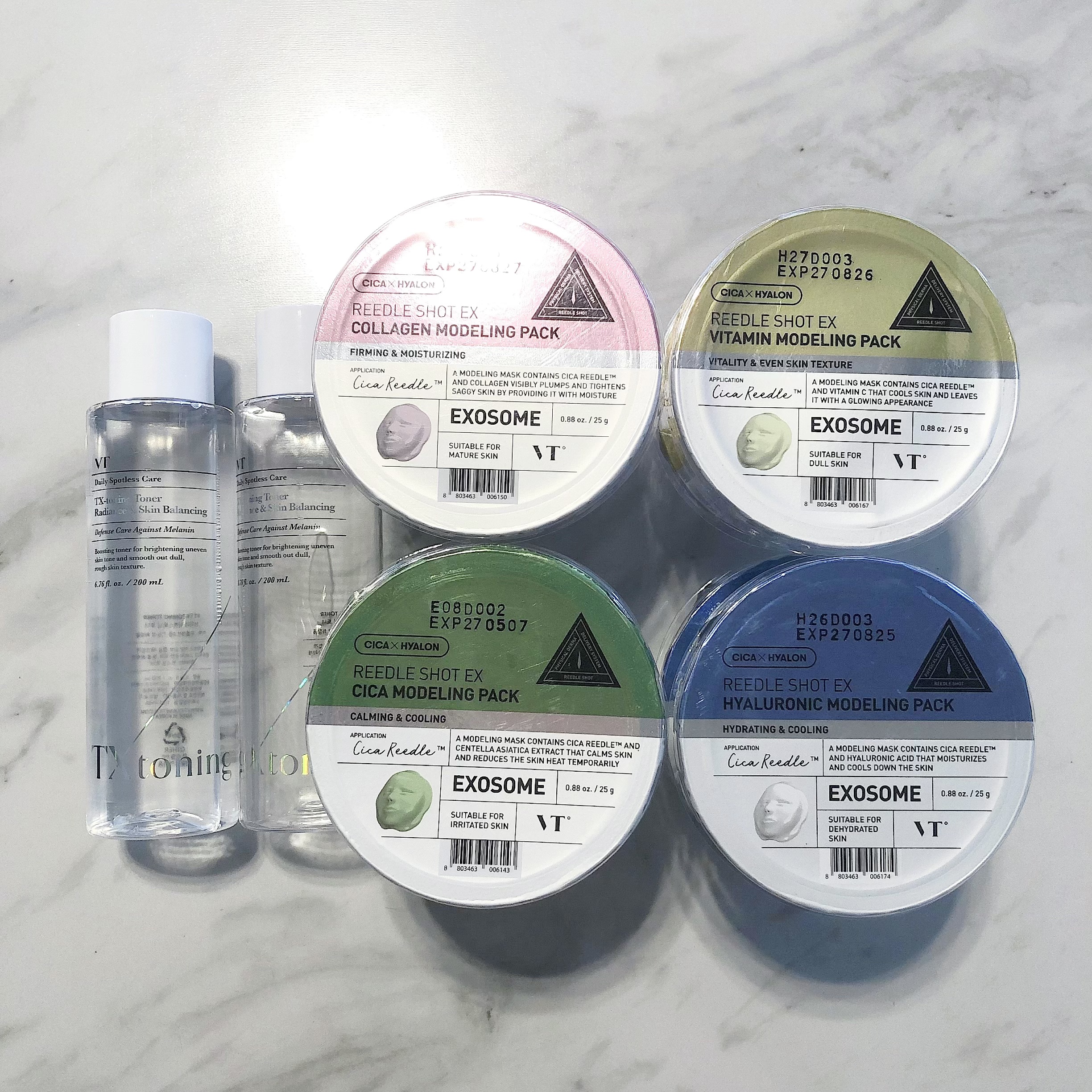 リードルショットEX コラーゲンモデリングパック/VT/シートマスク・パックを使ったクチコミ（1枚目）