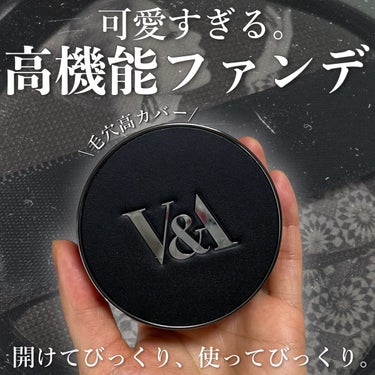 V&Aビューティー ロングウェアクッションファンデーションのクチコミ「
V&Aビューティー
ロングウェアクッションファンデーション
フェアアイボリー
¥3,860
.....」（1枚目）