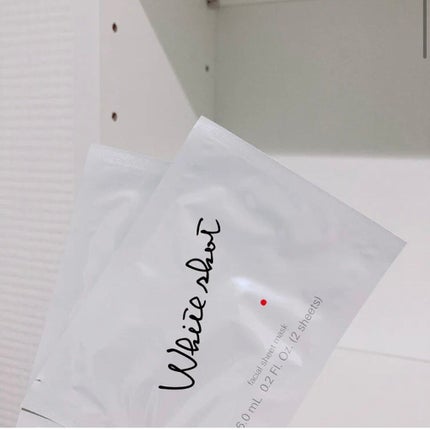 ホワイトショット QXS/ホワイトショット/シートマスク・パックを使ったクチコミ(1枚目)