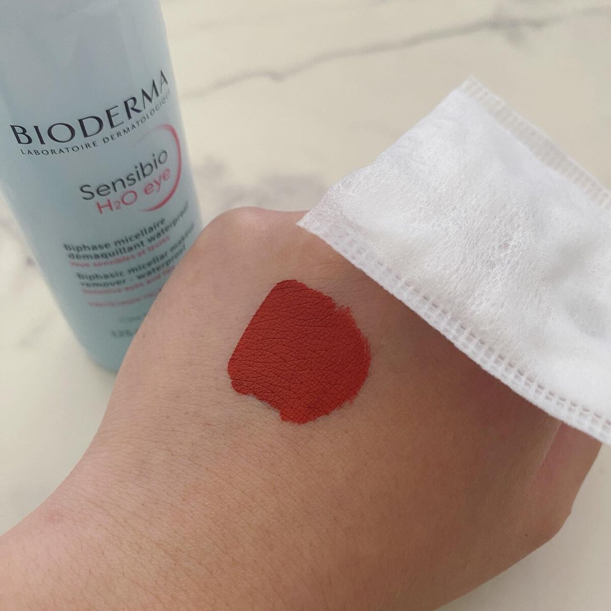 サンシビオ エイチツーオー アイ/ビオデルマ/ポイントメイクリムーバーを使ったクチコミ(3枚目)