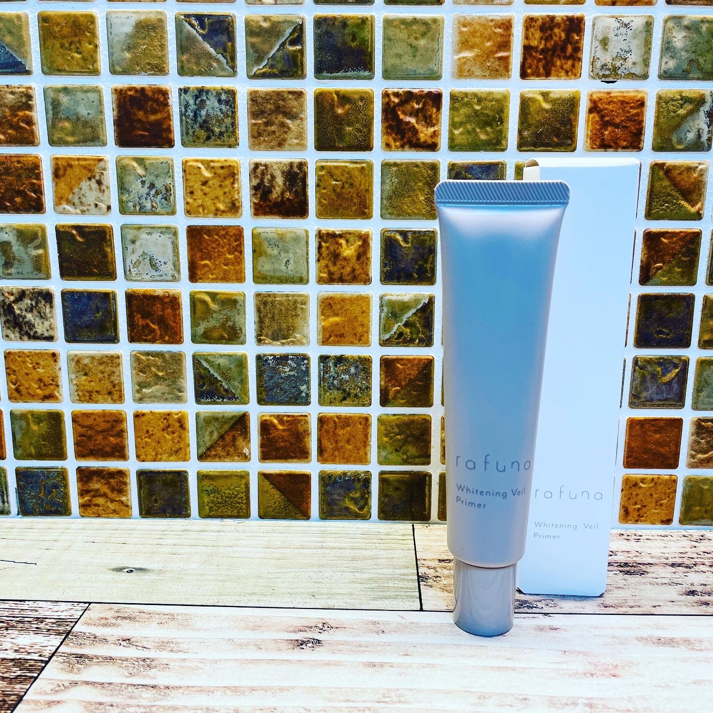 ホワイトニングヴェールプライマー/rafuna/化粧下地を使ったクチコミ（1枚目）