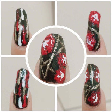 サンリオネイル/DAISO/マニキュアを使ったクチコミ(2枚目)