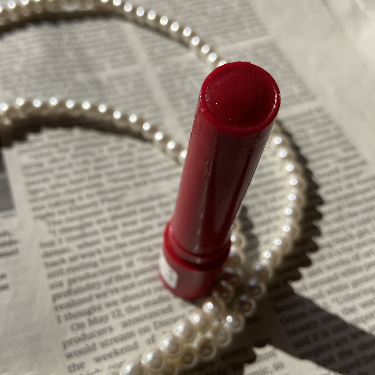 つやぷるリップR 04 ほっとかないでRED【旧】/b idol/口紅を使ったクチコミ（2枚目）