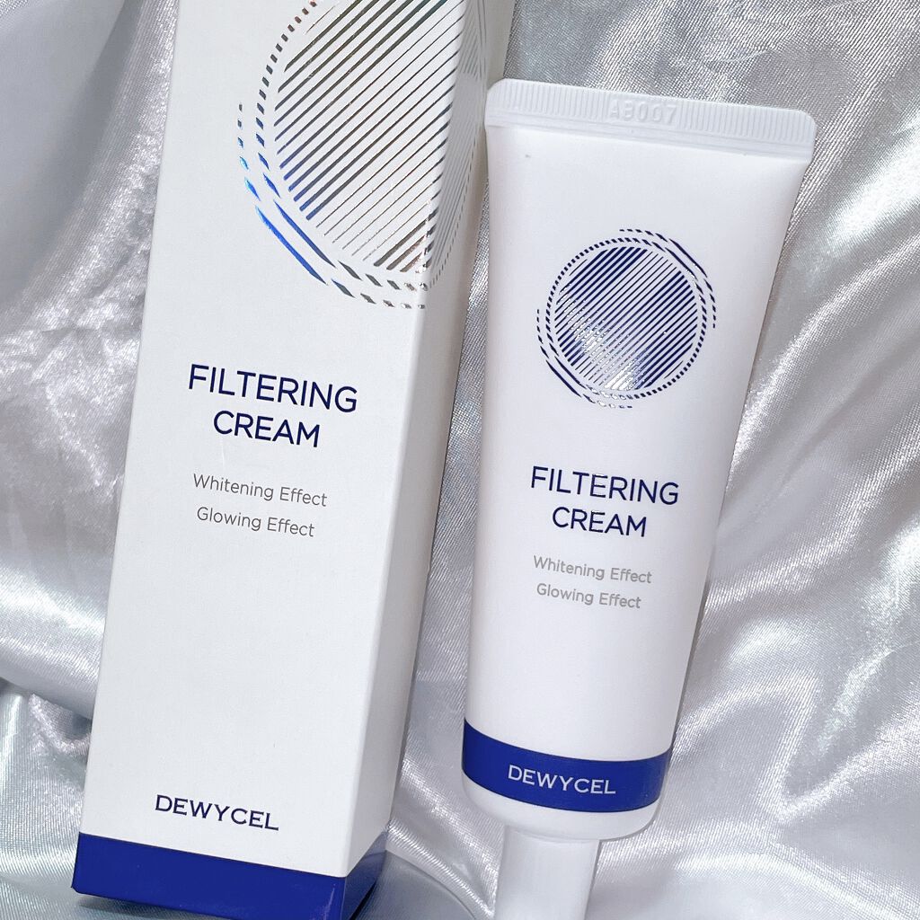 フィルタリングクリーム/DEWYCEL/日焼け止めクリームを使ったクチコミ（1枚目）