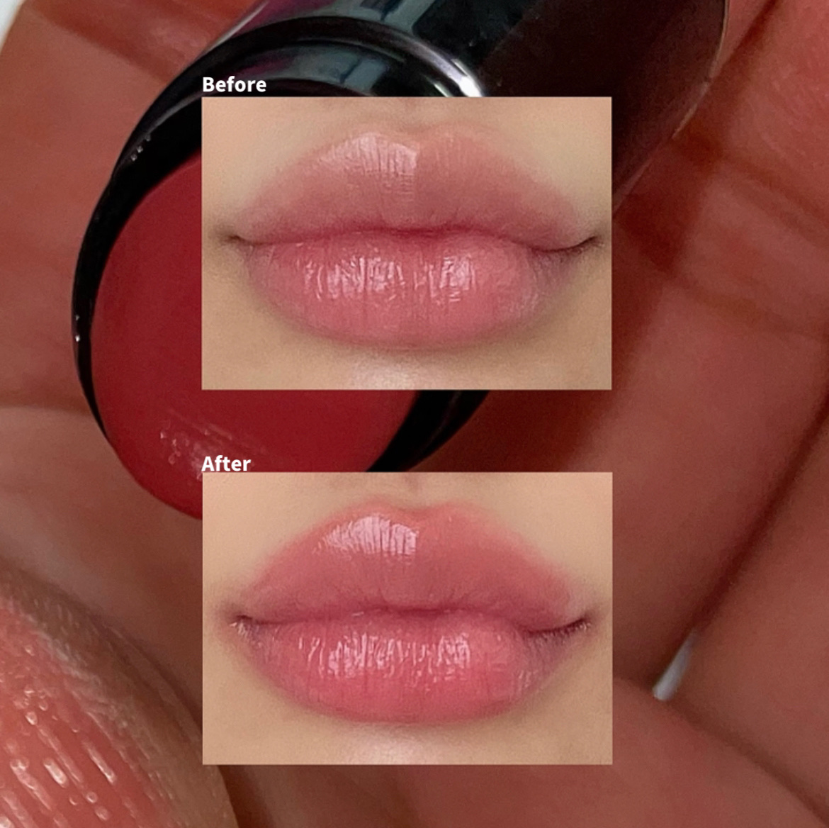 ノールックリップ 01 キュンなローズ/Fujiko/口紅を使ったクチコミ（3枚目）