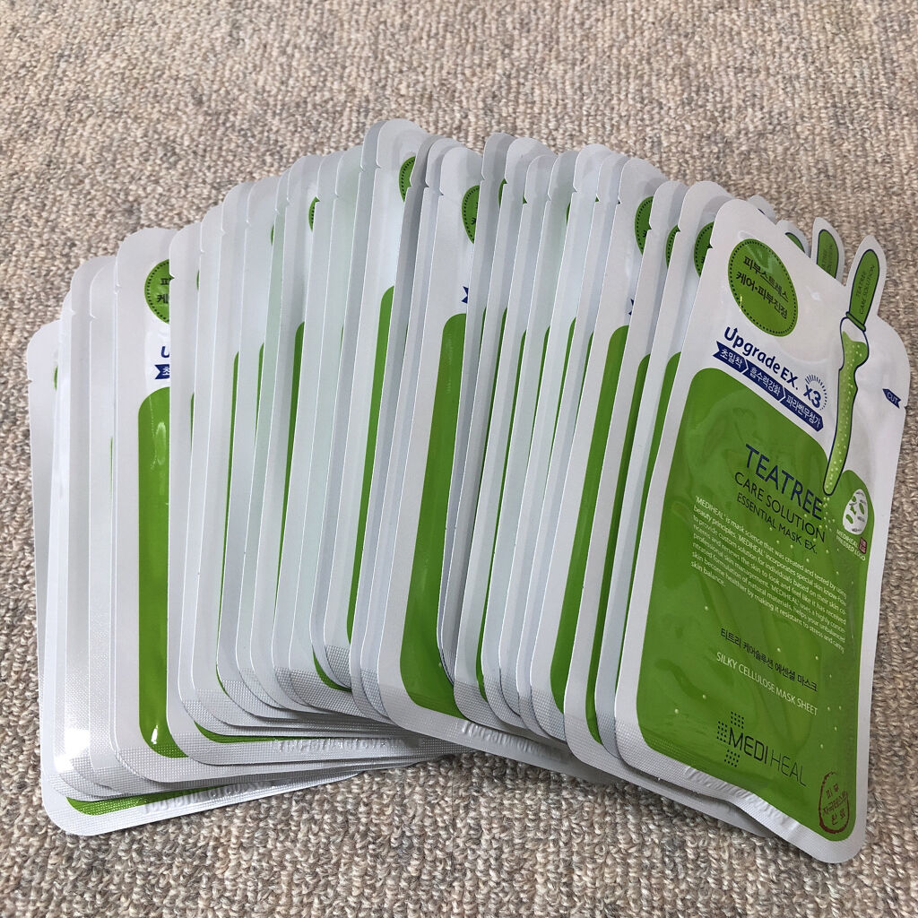 ティーツリーケア ソリューション エッセンシャルマスクEX/MEDIHEAL/シートマスク・パックを使ったクチコミ（1枚目）