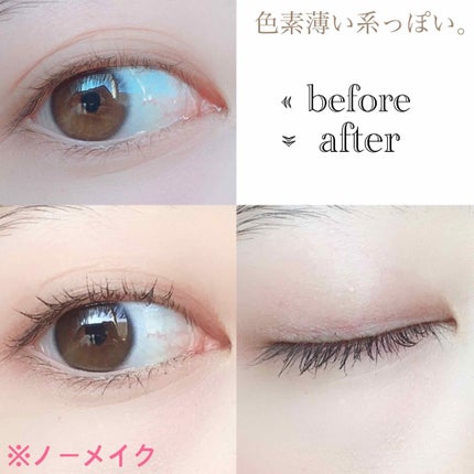 プレミアム ボリューム&カールマスカラ/Leanani/マスカラを使ったクチコミ(3枚目)