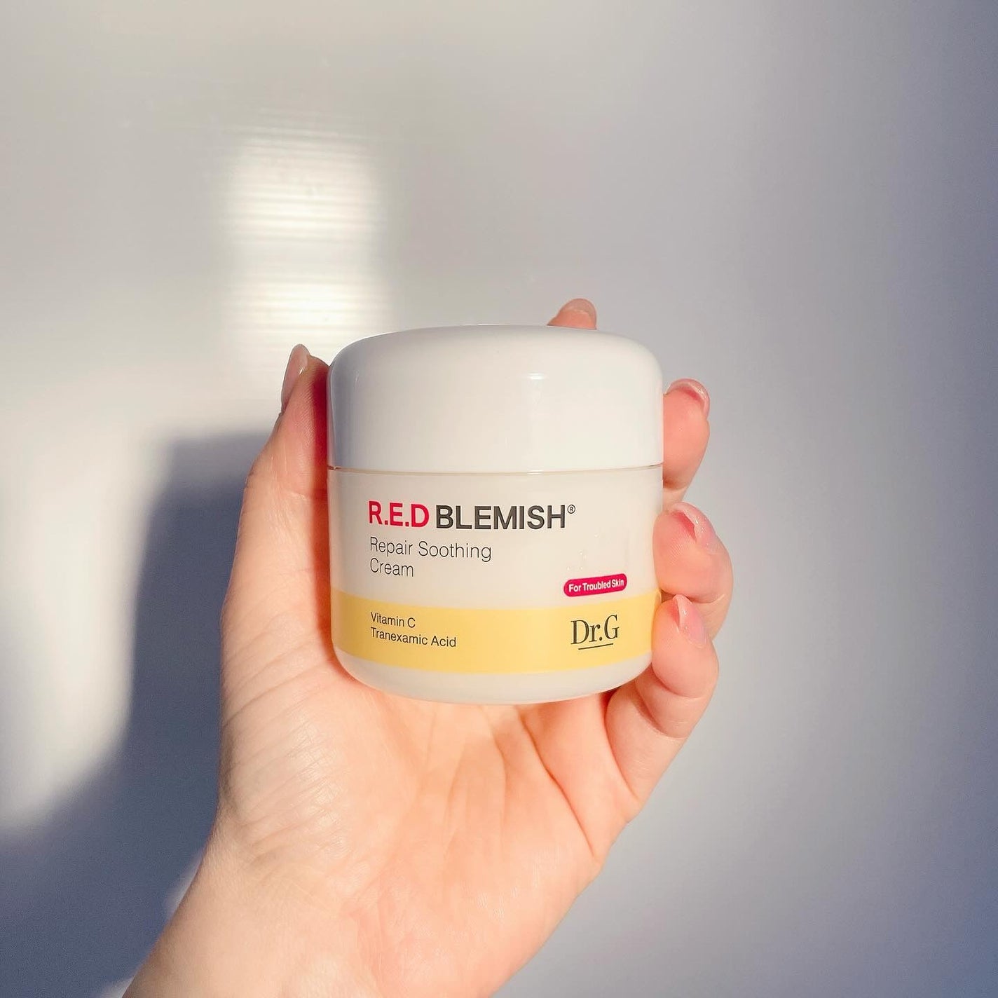 レッドブレミッシュ リペアスージングクリーム/Dr.G/フェイスクリームを使ったクチコミ(4枚目)