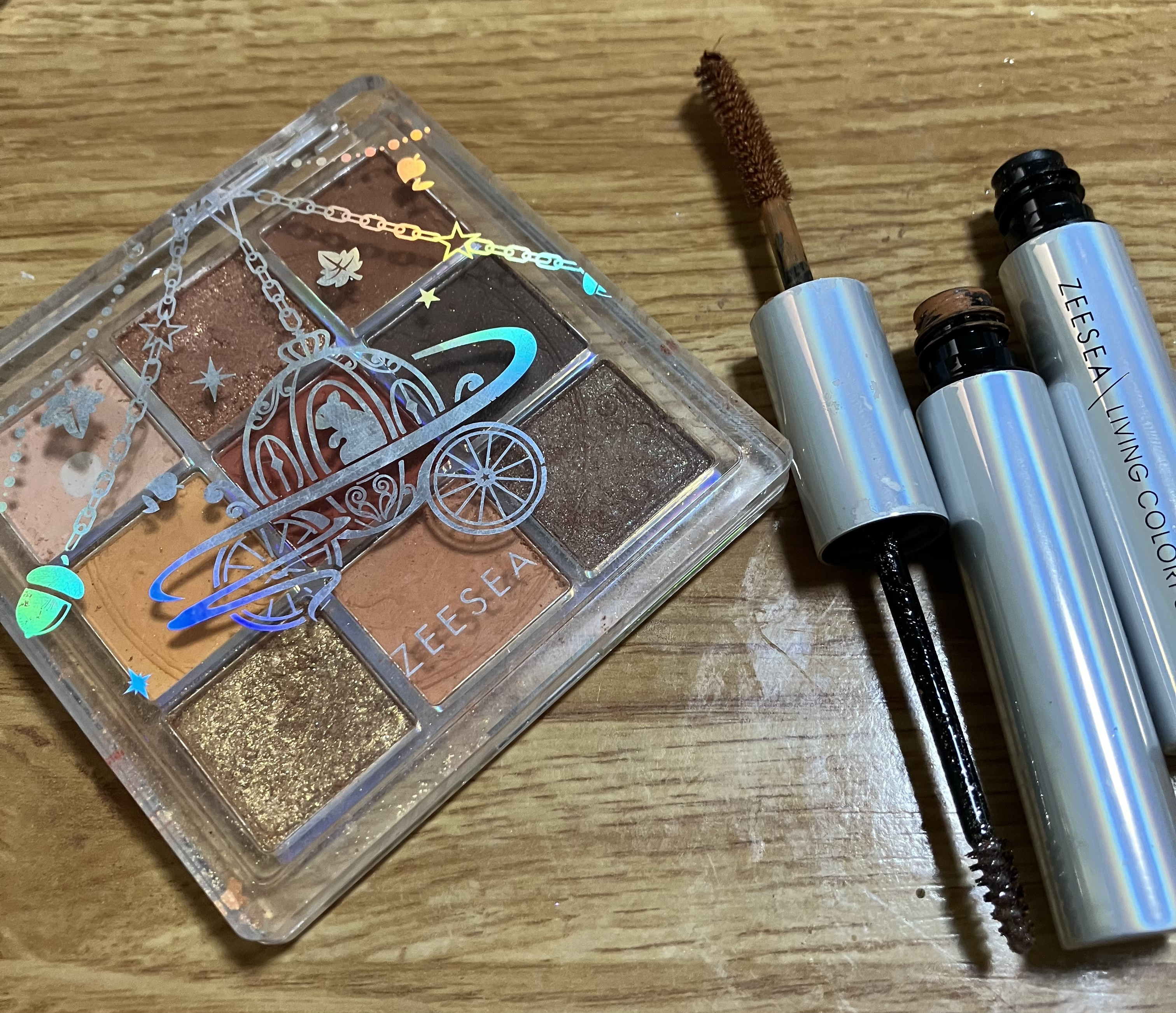 クォーツ 9色アイシャドウパレット(ドリームランドアイシャドウ)/ZEESEA/アイシャドウパレットを使ったクチコミ（2枚目）