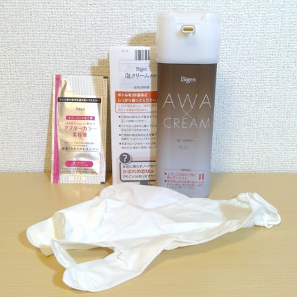 泡クリームカラー/ビゲン/ヘアカラーを使ったクチコミ(2枚目)