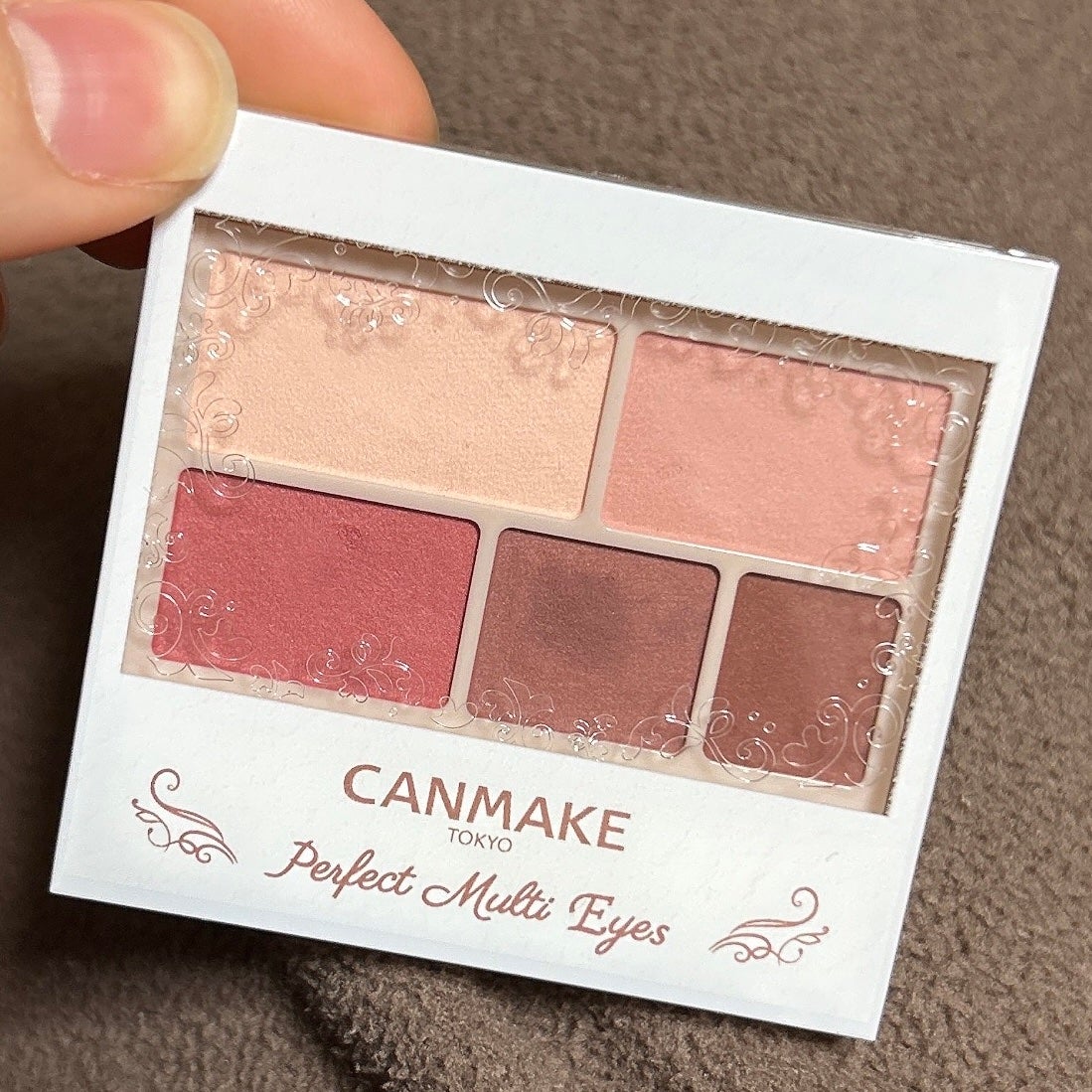 パーフェクトマルチアイズ/キャンメイク/アイシャドウパレットを使ったクチコミ(1枚目)