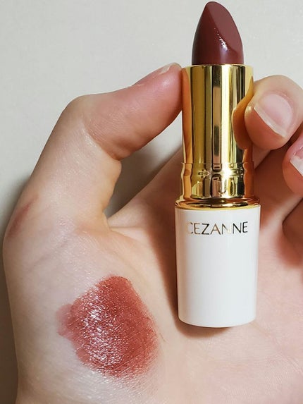 ラスティング リップカラーN/CEZANNE/口紅を使ったクチコミ(1枚目)