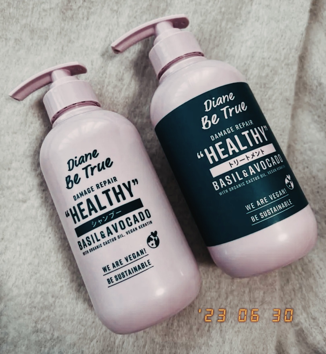 Diane Be True（ダイアンビートゥルー）/RELAX / スムース /シャンプー＆トリートメント/ダイアンビートゥルー/市販シャンプーを使ったクチコミ（1枚目）
