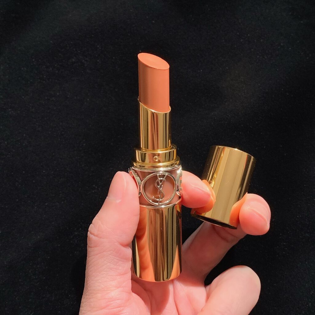 ルージュ ヴォリュプテ シャイン/YVES SAINT LAURENT BEAUTE/口紅を使ったクチコミ(2枚目)