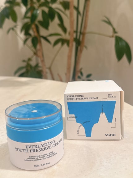 エバーラスティングユースプリザーブクリーム/ASNO/フェイスクリームを使ったクチコミ(1枚目)