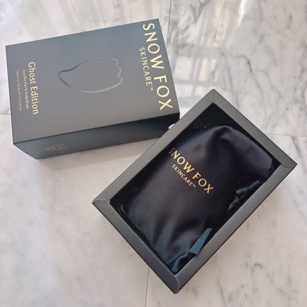 プレミアム FOX カッサ ゴースト ヘアブラシ ブラック/SNOW FOX SKINCARE/ヘアブラシを使ったクチコミ(2枚目)