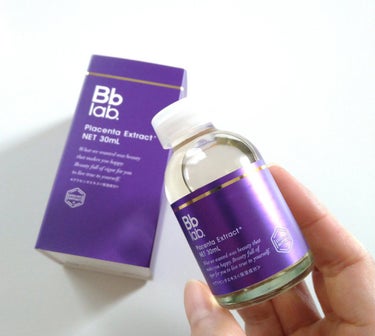水溶性プラセンタエキス原液/Bb lab./美容液を使ったクチコミ（1枚目）