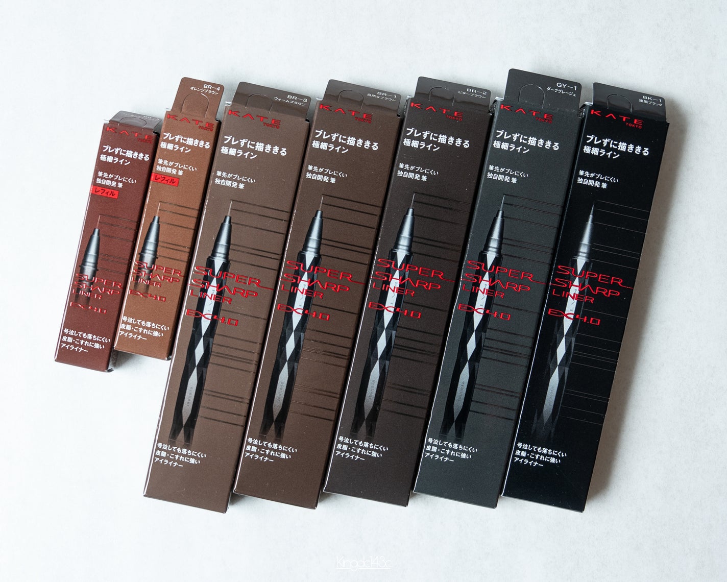 スーパーシャープライナーEX4.0/KATE/リキッドアイライナーを使ったクチコミ(1枚目)