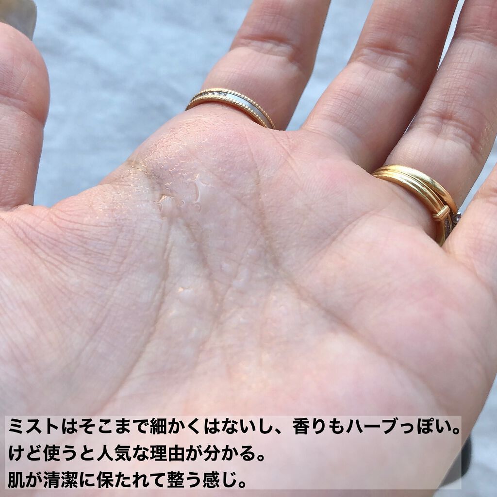 ティーツリーウォーター/ラッシュ/ミスト状化粧水を使ったクチコミ(3枚目)