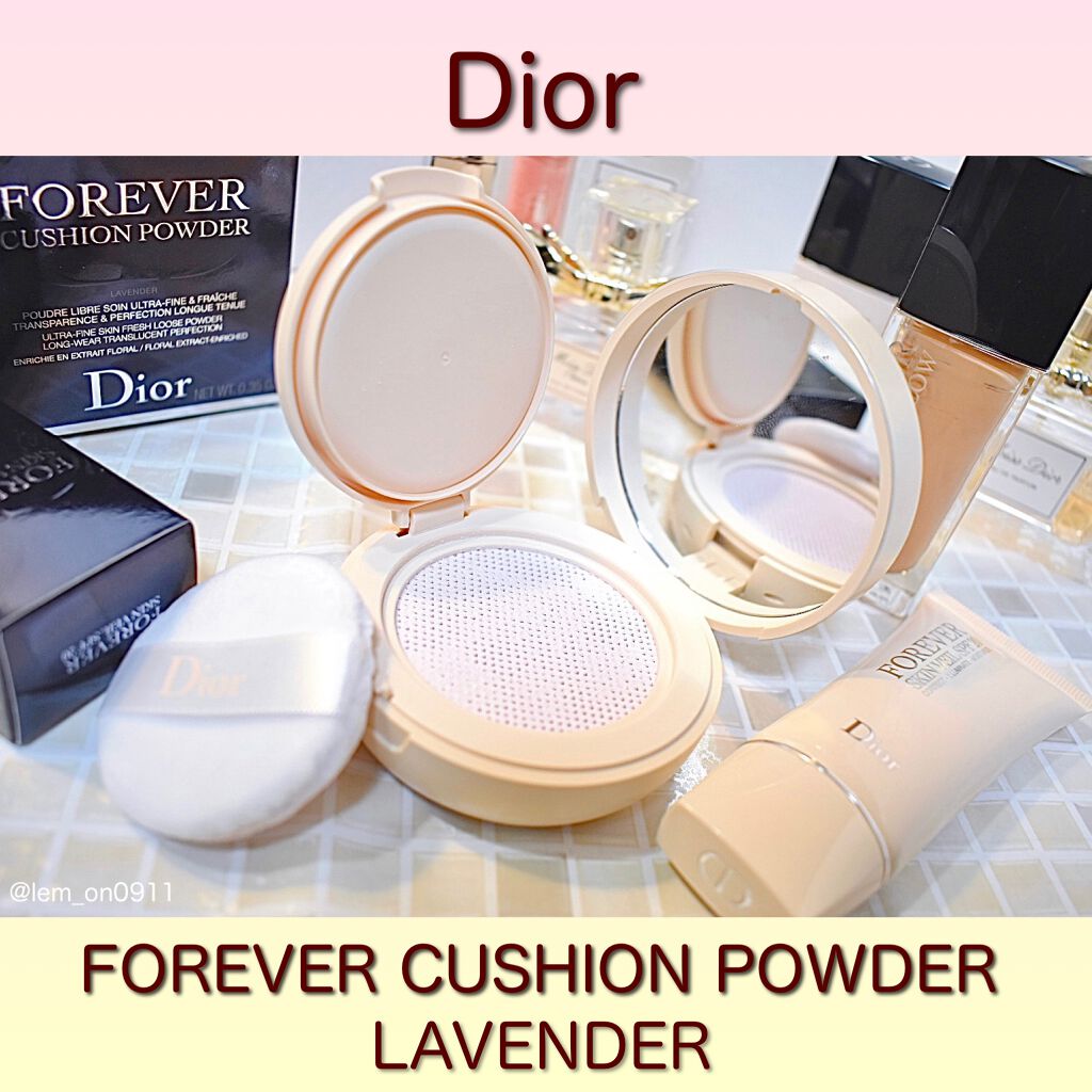 ディオールスキン フォーエヴァー クッション パウダー/Dior/ルースパウダーを使ったクチコミ（1枚目）