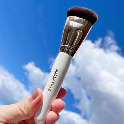 マーシュフィールド スリーウェイファンデブラシ/マーシュ・フィールド/メイクアップを使ったクチコミ(2枚目)